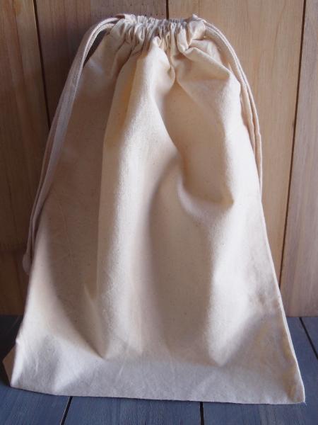 10" X 12" Muslin Bags With Cotton Drawstring (12 PK)