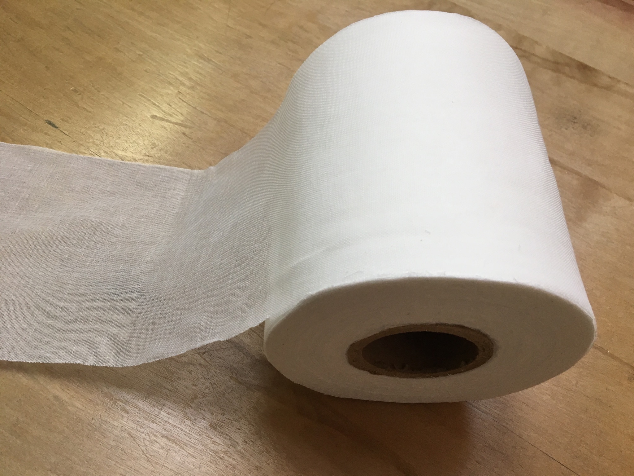6" Cheesecloth - 100 Yard Roll Grade 90 Bleached - Click Image to Close
