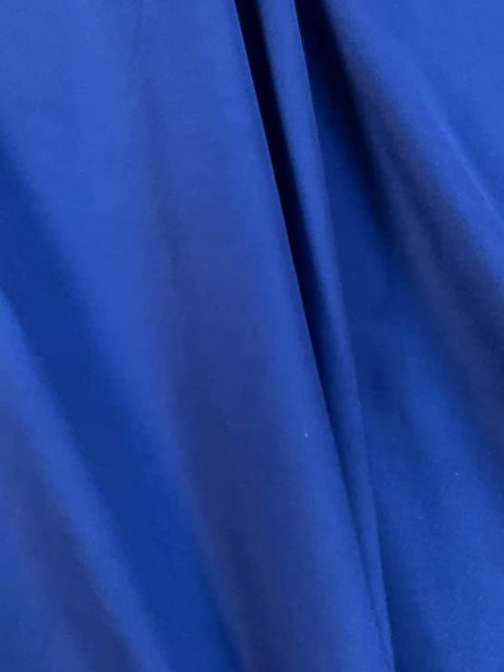 58/60" Royal Blue Broadcloth Fabric By The Yard