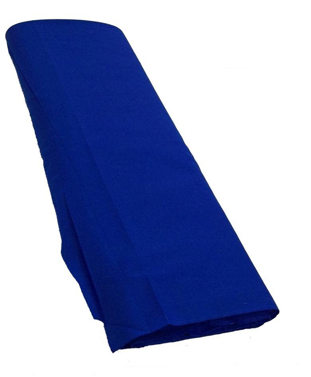 Royal Blue Broadcloth Fabric 45" - Per Yard