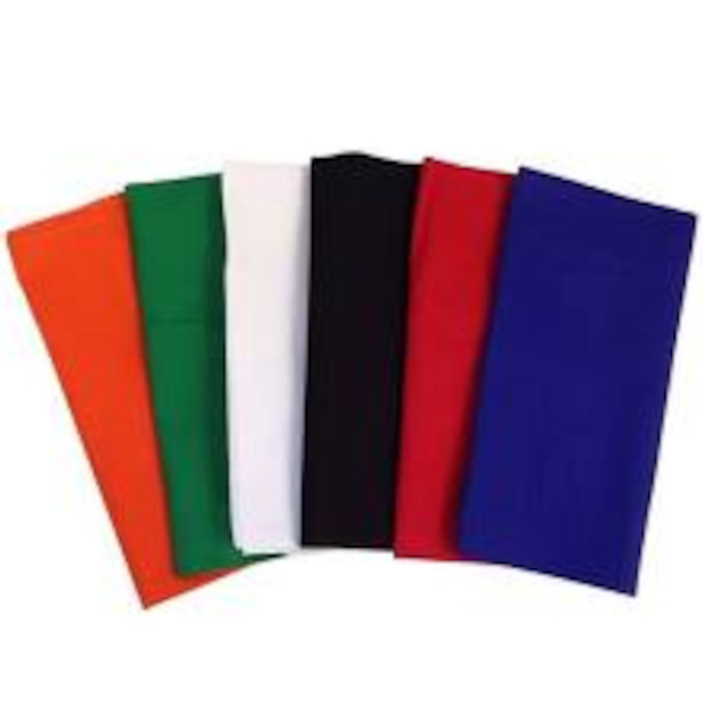14" x 14" Solid Color Bandanas Assortment (12 Pack) - Click Image to Close