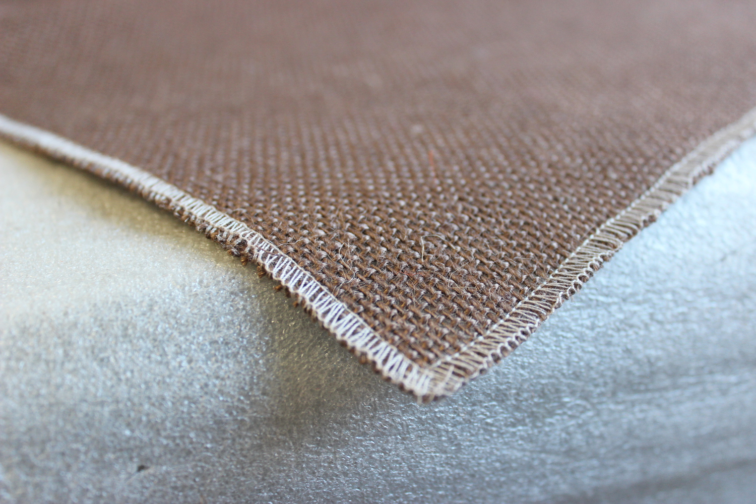 Colored Napkins - Brown with Florida Sand Edge - Click Image to Close
