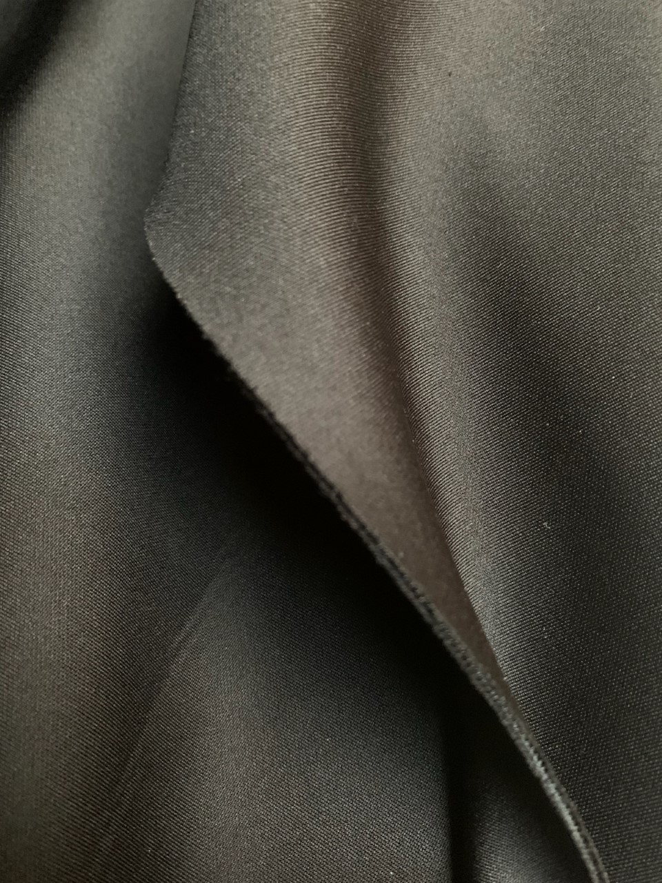 58/60" Black Neoprene Scuba Fabric BTY 90% Poly 10% Spandex