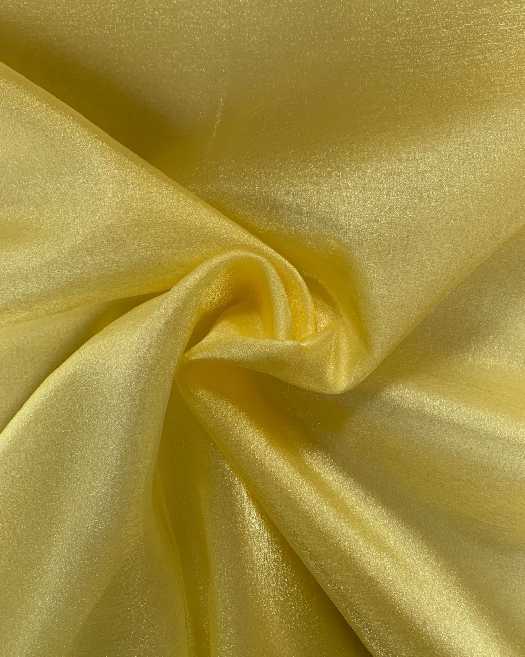 45" Gold Sparkle Organza Fabric 100% Nylon BTY Made In Japan - Click Image to Close