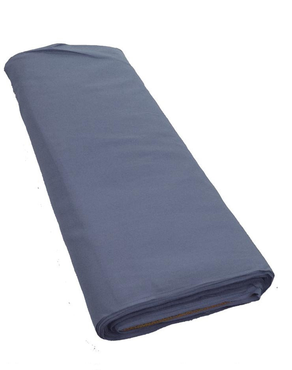 58/60" Grey Broadcloth By The Yard - Click Image to Close