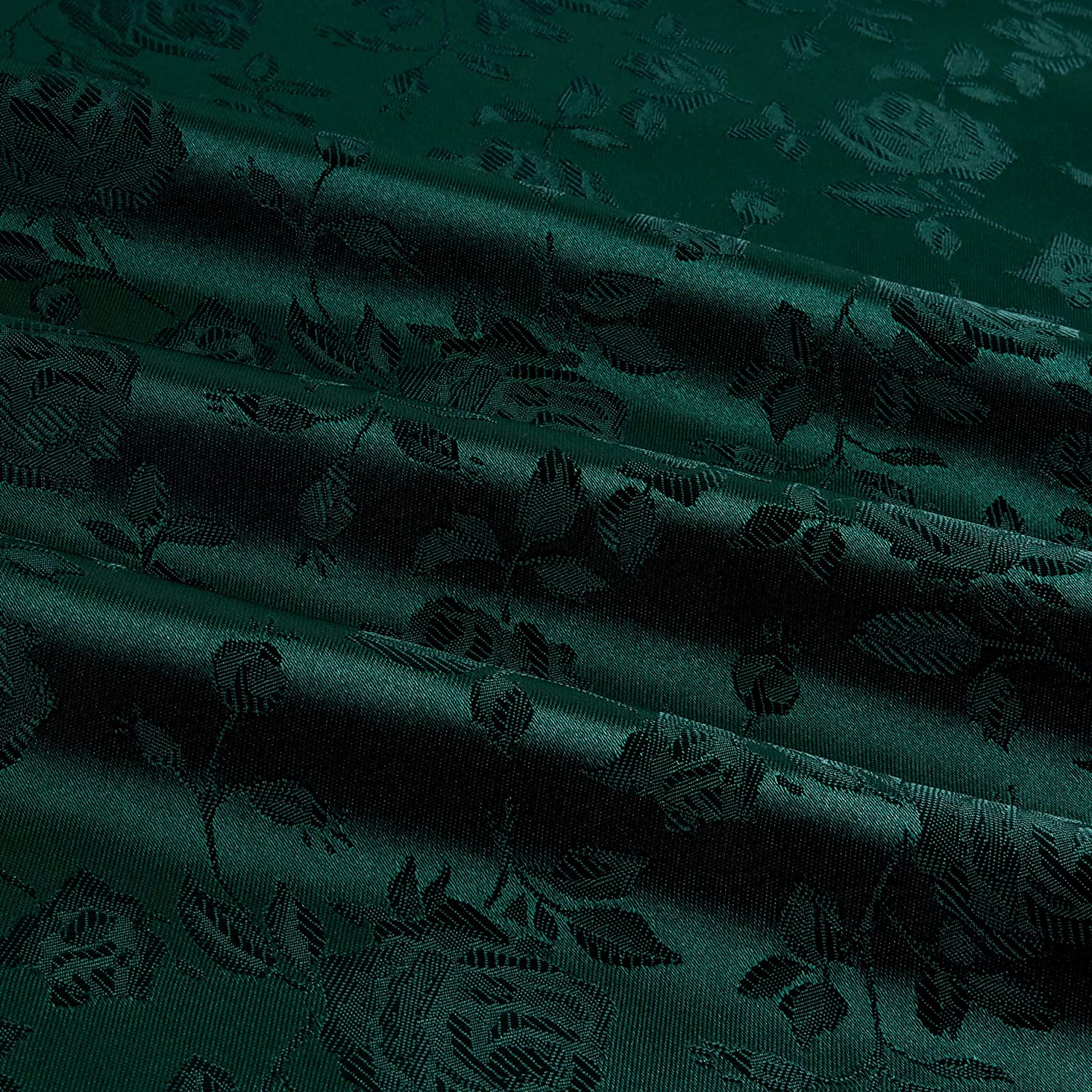59/60" Hunter Jacquard Satin Fabric Per Yard - 100% Polyester
