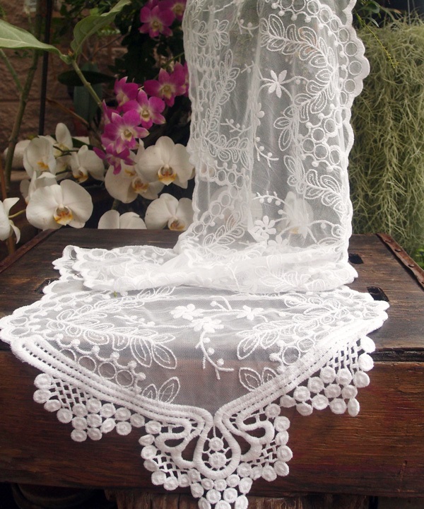 Lace Runner 12" x 74" - Click Image to Close