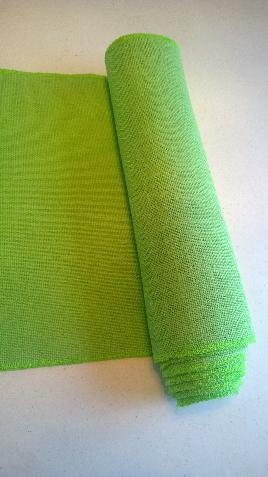 Lime Table Runner - Click Image to Close