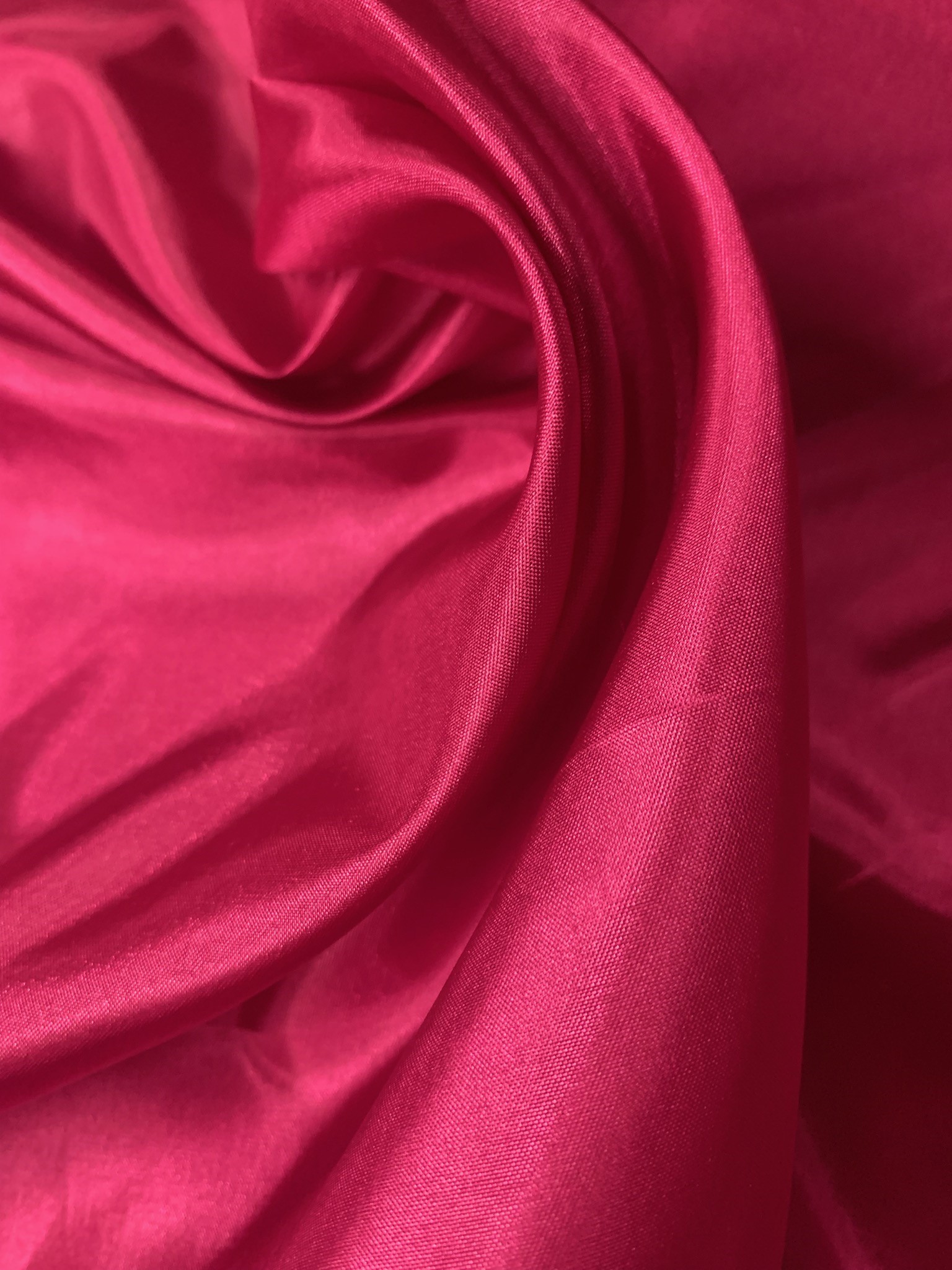 Fuchsia Polyester Lining Fabric 60" By The Yard