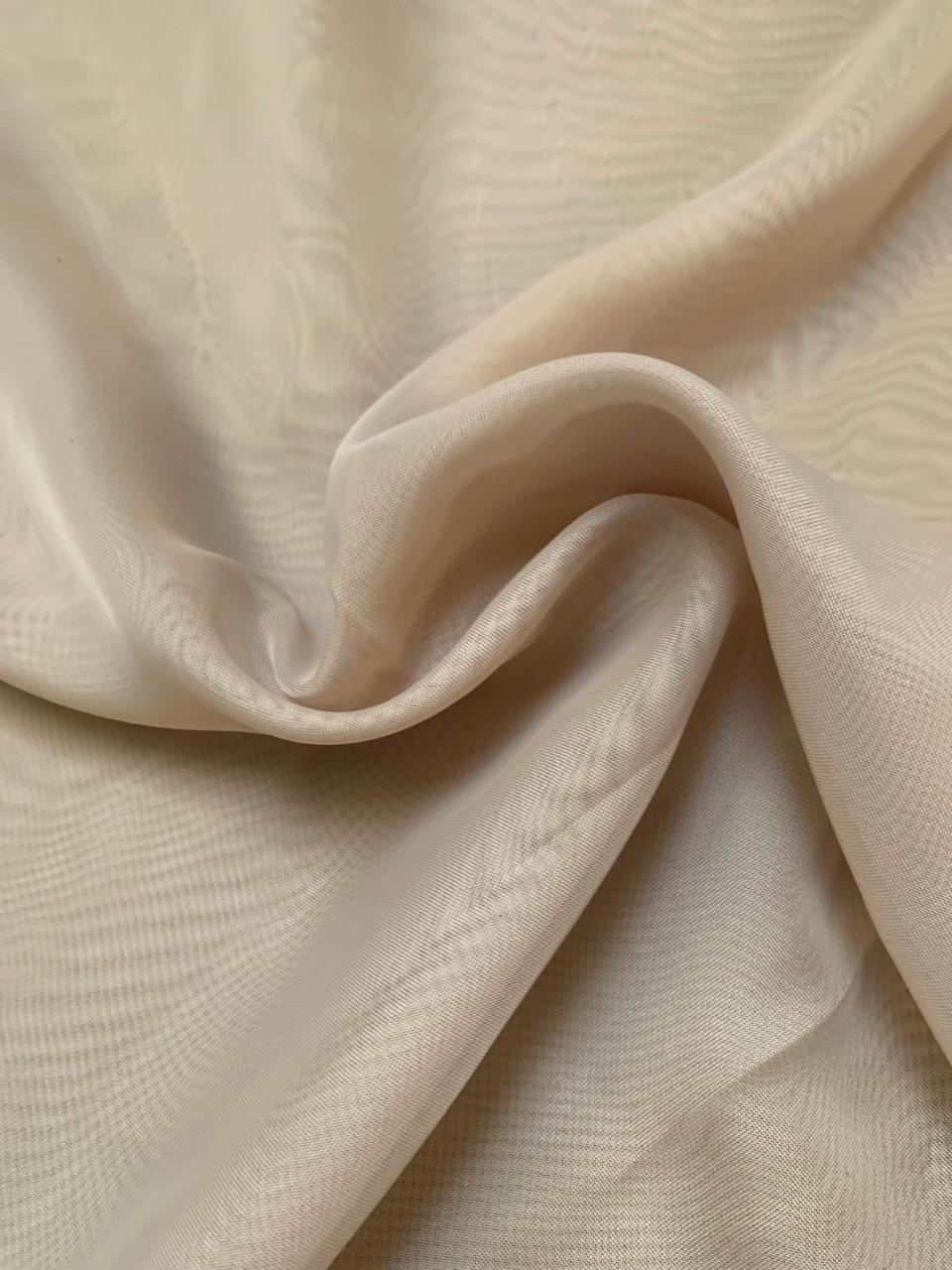 118" Mink Voile Fabric By The Yard