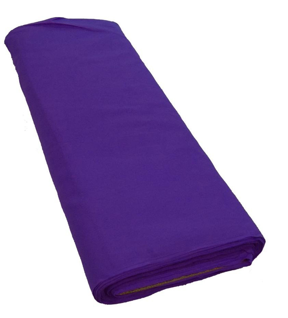 Purple Broadcloth Fabric 45" - By The Yard