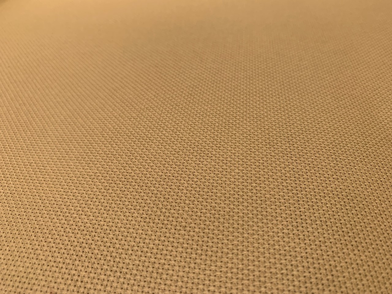 14 Count Aida Cloth - Tan 60" Wide By The Yard - Click Image to Close