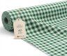 (image for) 1/4" Green Gingham Fabric 60" Wide 110 Yard Roll Poly Cotton Blend