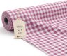 (image for) 1/4" Pink Gingham Fabric 60" Wide 110 Yard Roll Poly Cotton Blend