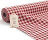 (image for) 1/4" Red Gingham Fabric 60" Wide 110 Yard Roll Poly Cotton Blend