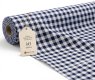 (image for) 1/4" Royal Blue Gingham Fabric 60" Wide 110 Yard Roll Poly Cotton Blend