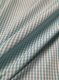 (image for) 1/8" Aqua Gingham Fabric 60" Wide 110 Yard Roll Poly Cotton Blend