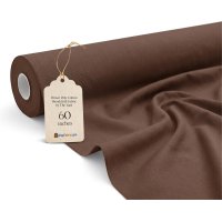(image for) Wholesale Brown Broadcloth Fabric By The Roll - 60" Wide 80/20 Poly Cotton Blend, 60 Yards