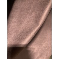 (image for) 60" Brown Stretch Suede Fabric by the Yard, Microsuede Fabric for Upholstery, Sewing & Crafts