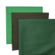 (image for) USA Made Solid Color Bandanas 3Pk 100% Cotton - Kelly Green, Olive, Forest Green 22" x 22"