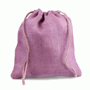 (image for) 12" x 14" Lavender Burlap Bags - 10 pack