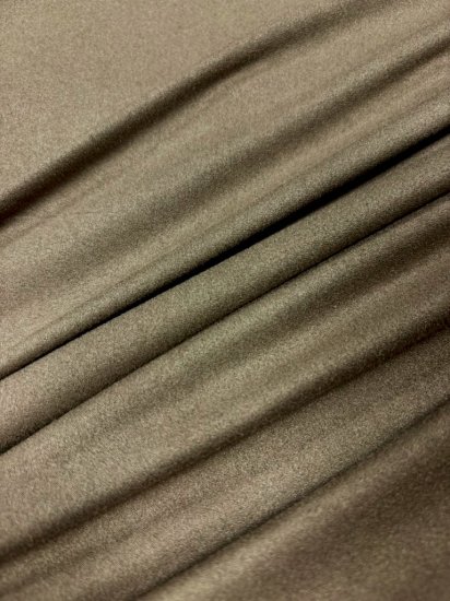 (image for) 60" Mushroom Stretch Suede Fabric by the Yard, Microsuede Fabric for Upholstery, Sewing & Crafts