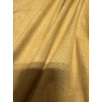 (image for) 60" Mustard Stretch Suede Fabric by the Yard, Microsuede Fabric for Upholstery, Sewing & Crafts
