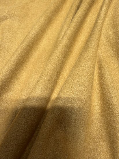 (image for) 60" Mustard Stretch Suede Fabric by the Yard, Microsuede Fabric for Upholstery, Sewing & Crafts