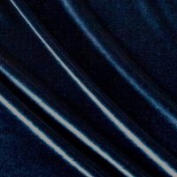 (image for) 58/60" Navy Stretch Velvet Fabric 60 Yard Roll