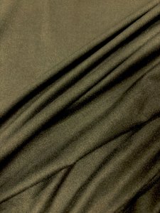 (image for) 60" Olive Stretch Suede Fabric by the Yard, Microsuede Fabric for Upholstery, Sewing & Crafts