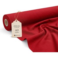 (image for) Wholesale Red Broadcloth Fabric By The Roll - 60" Wide 80/20 Poly Cotton Blend, 60 Yards