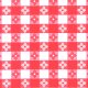 (image for) 54" Red Tavern Check Vinyl Without Felt Back - By The Yard