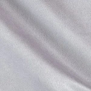 (image for) 60" Silver Stretch Suede Fabric by the Yard, Microsuede Fabric for Upholstery, Sewing & Crafts