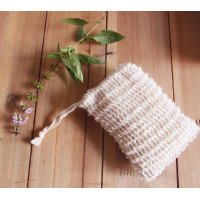 (image for) Soap Saver Bags 5" x 4" Natural (12 Pack)