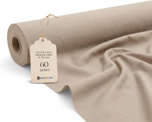(image for) Tan Broadcloth 45" - By The Yard
