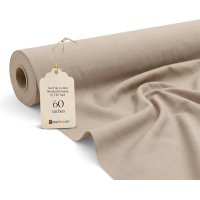 (image for) Wholesale Tan Broadcloth Fabric By The Roll - 60" Wide 80/20 Poly-Cotton Blend, 60 Yards