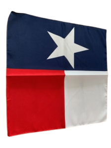 (image for) Texas Flag Bandana 22" x 22" 100% Polyester