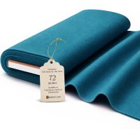 (image for) 72" Turquoise Felt Fabric 30 Yard Bolt - 100% Polyester