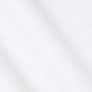 (image for) 60" White Poplin Fabric By The Yard