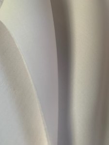(image for) 58/60" White Neoprene Scuba Fabric BTY - 90% Poly 10% Spandex