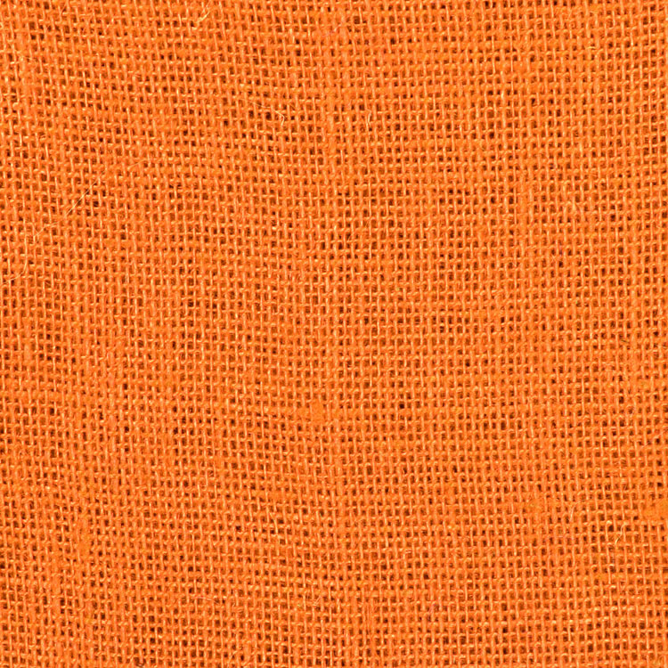 36" Orange Burlap By The Yard - Premium Quality - Click Image to Close