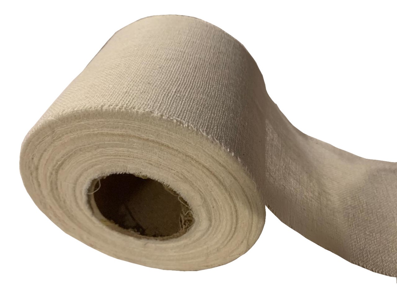 4" Wide Grade 50 Unbleached Cheesecloth Roll - 100 Yards