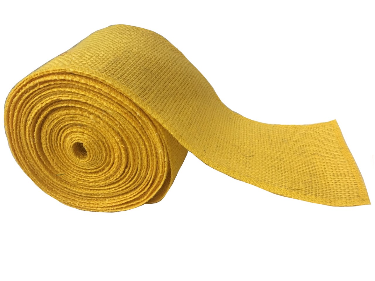 4" Candy Corn Burlap Ribbon - 10 Yards (Sewn Edges) Made in USA - Click Image to Close