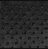 58/60" Black Minky Dot Fabric By The Yard
