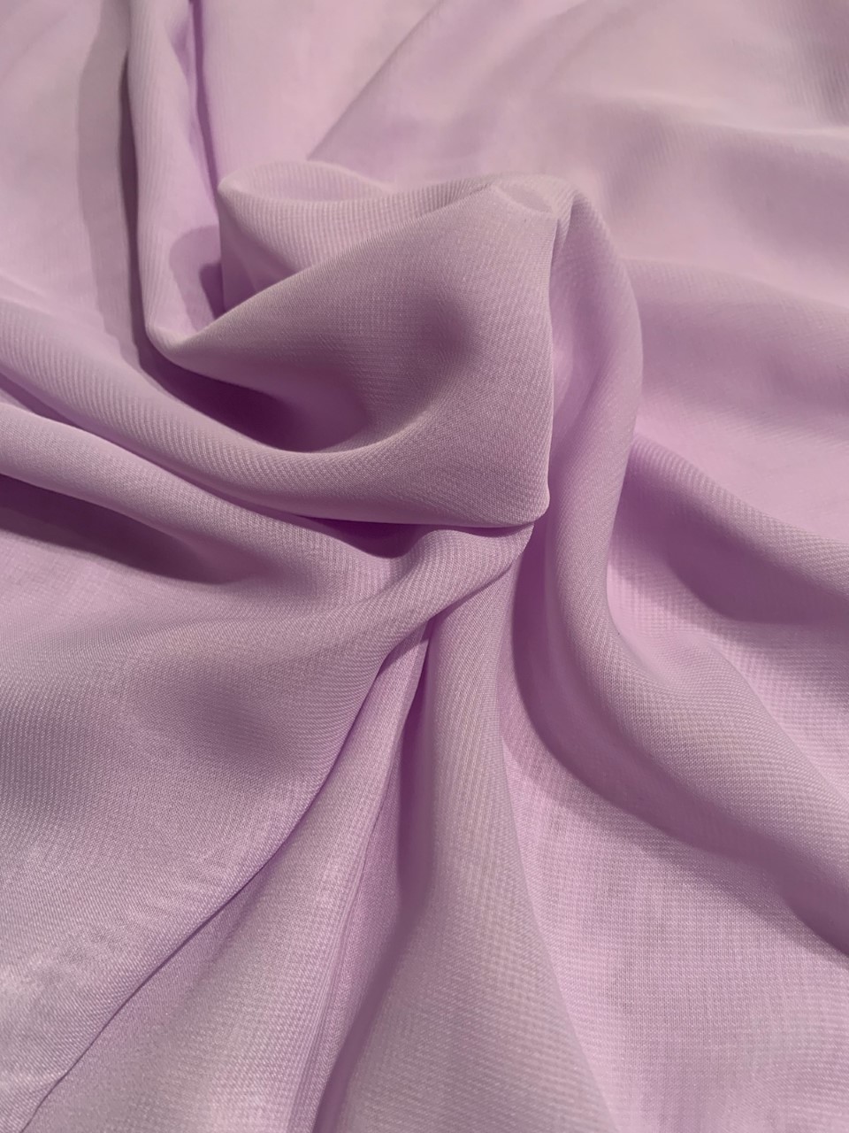 58" Lilac Chiffon Fabric By The Yard - Polyester