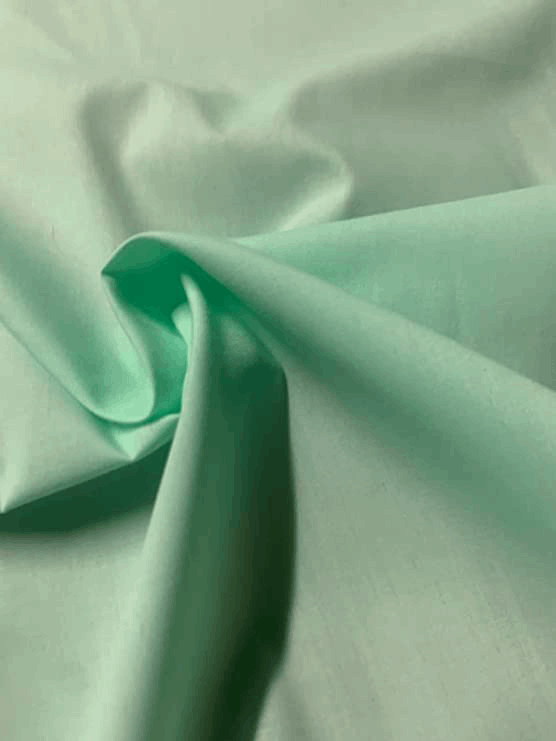 58/60" Mint Broadcloth Fabric - Per Yard