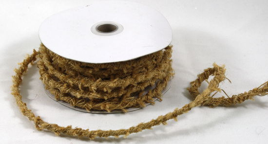 8mm x 10 Yards Jute Twine with Wire (Natural)