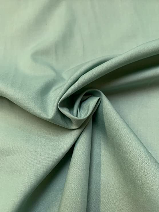 58/60" Sage Broadcloth Fabric By The Yard