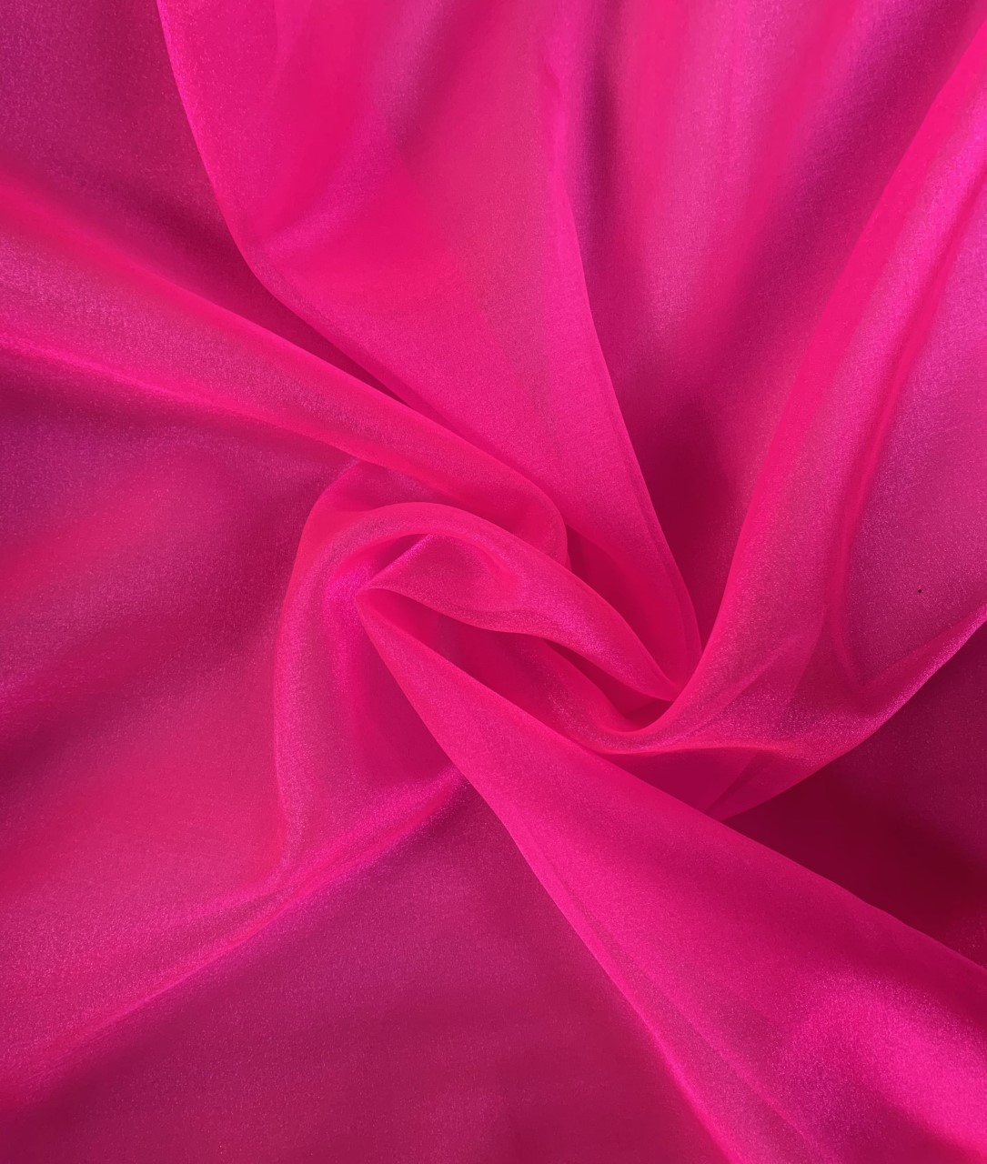 45" Azalea Sparkle Organza Fabric 100% Nylon BTY Made In Japan
