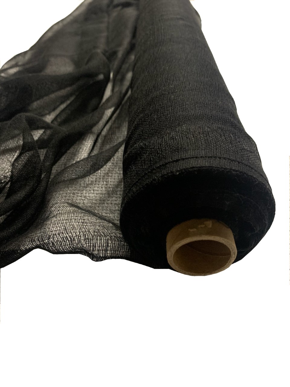 36" Wide Black Cheesecloth By The Yard - 100% Cotton